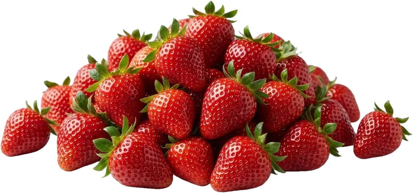 Schale mit Erdbeeren